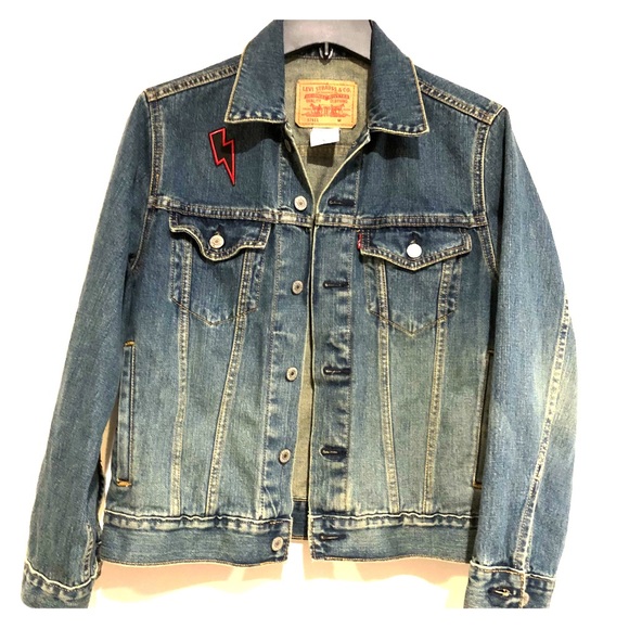 Levi's | Jackets & Coats | Levis Jean Jacket W Custom Patches | Poshmark